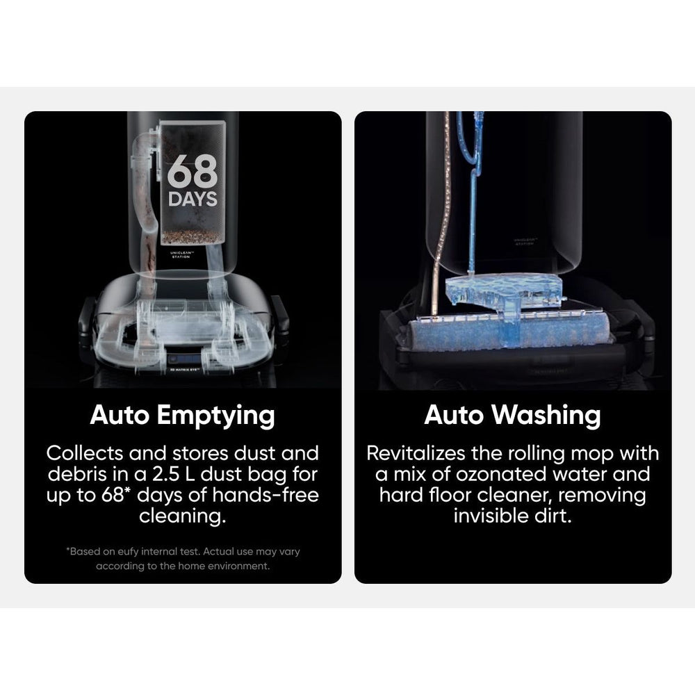 Eufy Omni S1 Pro + Filters Robot Staubsauger - Schwarz | T2080GA1