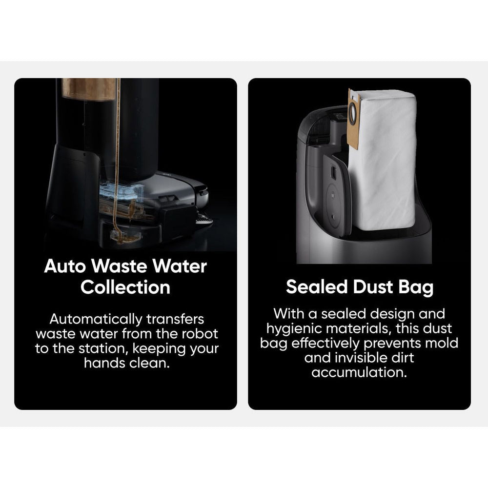 Eufy Omni S1 Pro + Filters Robot Staubsauger - Schwarz | T2080GA1