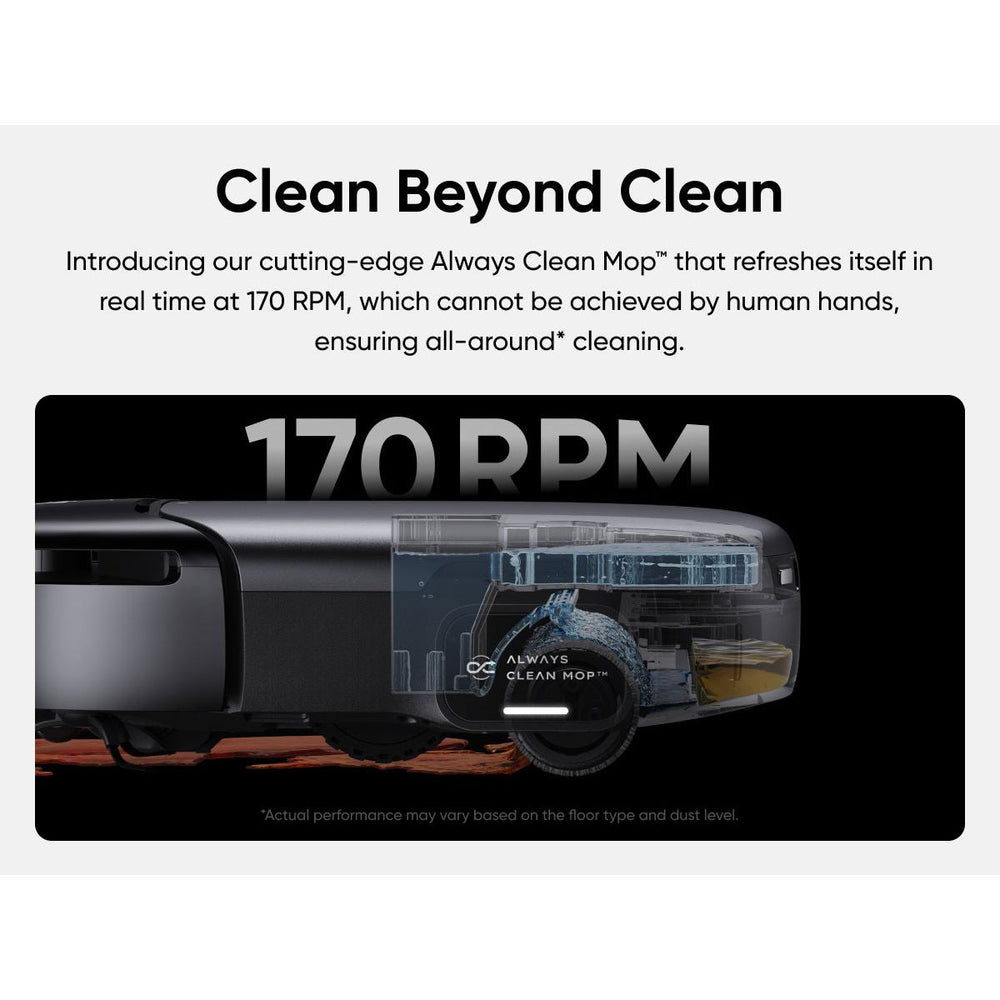 Eufy Omni S1 Pro + Filters Robot Staubsauger - Schwarz | T2080GA1