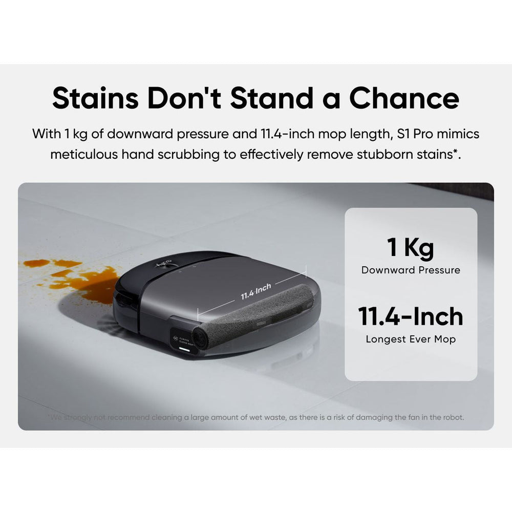 Eufy Omni S1 Pro + Filters Robot Staubsauger - Schwarz | T2080GA1