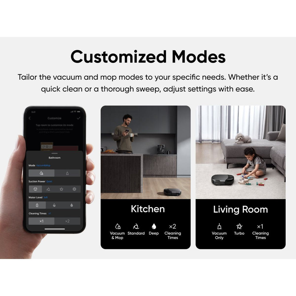 Eufy Omni S1 Pro + Filters Robot Staubsauger - Schwarz | T2080GA1