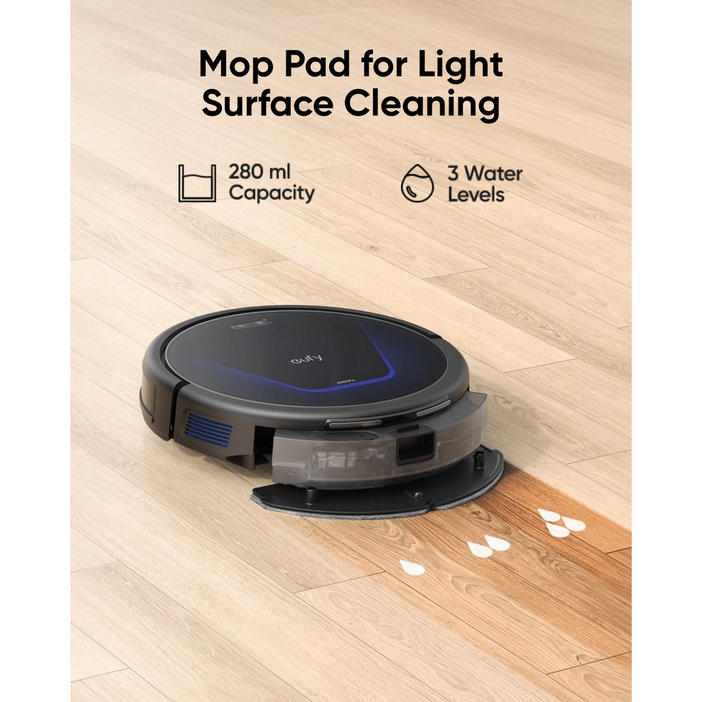 Eufy G50 Hybrid Robot Staubsauger - Schwarz | T2212V11