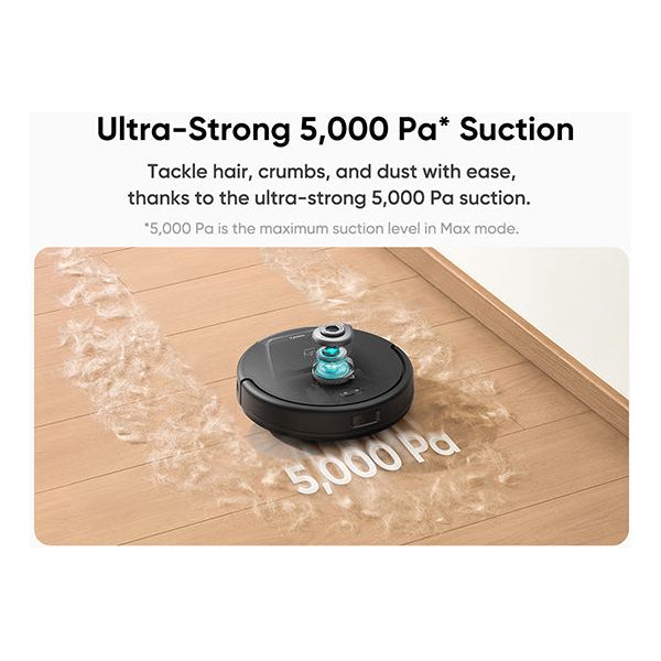 Eufy L60 Hybrid Robot Staubsauger - Schwarz | T2268V11