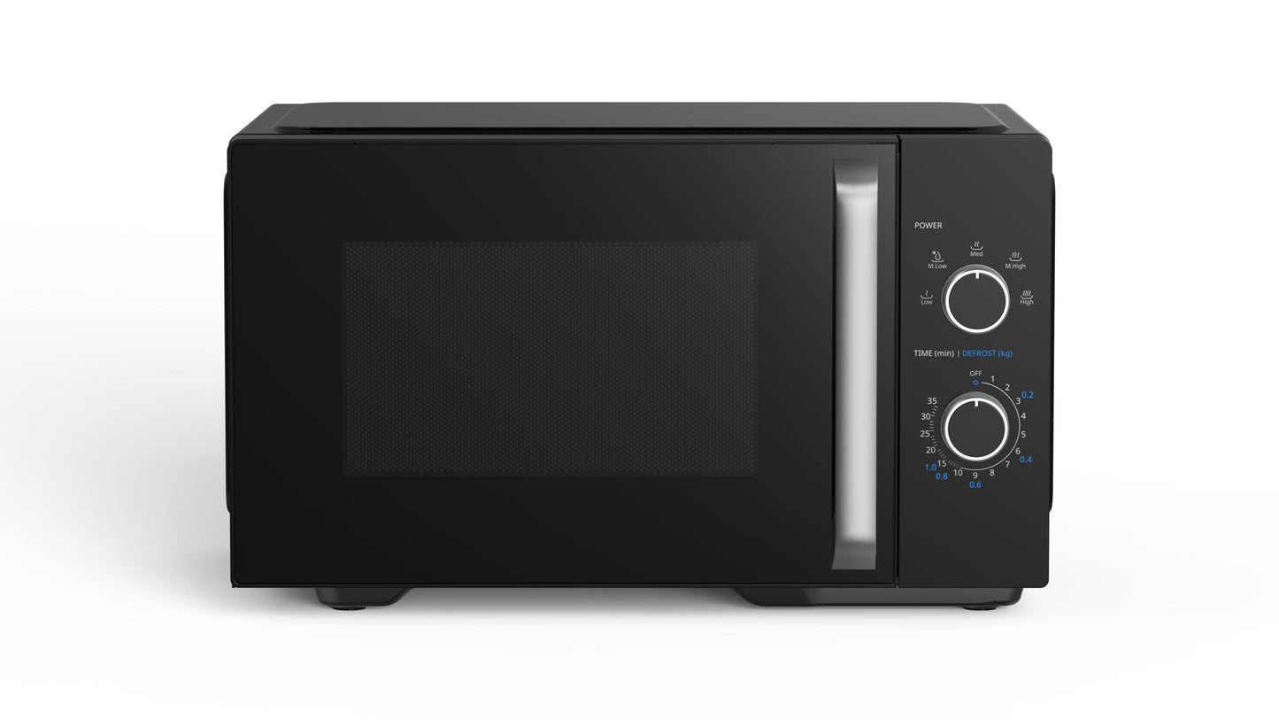 Thor 25L freistehend Mikrowelle Backofen - Schwarz | T22925MBL