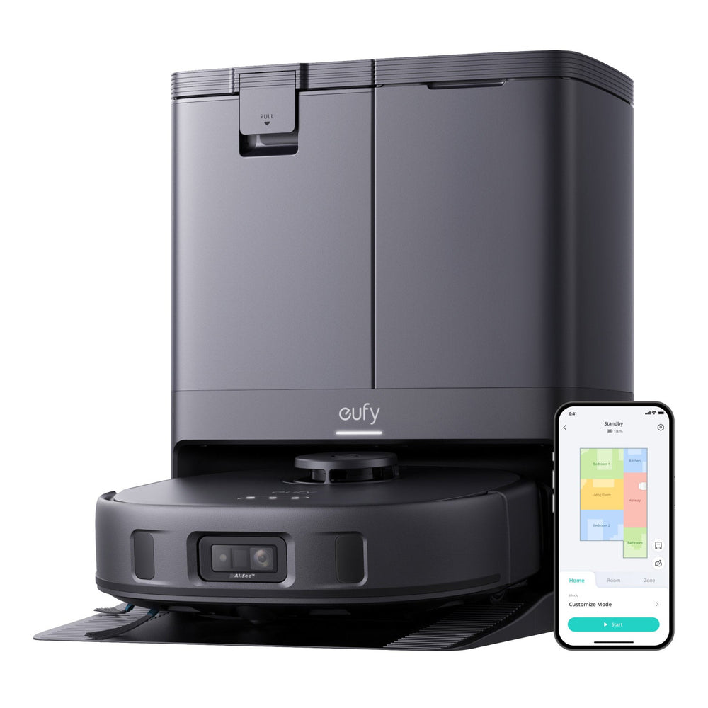 Eufy X10 Pro Omni Robot Vacuum und Mop mit All-in-One Station - Schwarz | T2351V11
