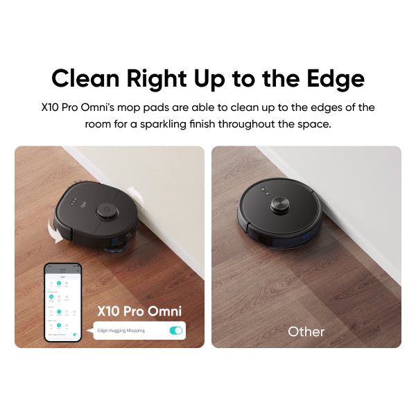 Eufy X10 Pro Omni Robot Vacuum und Mop mit All-in-One Station - Schwarz | T2351V11