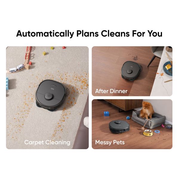 Eufy X10 Pro Omni Robot Vacuum und Mop mit All-in-One Station - Schwarz | T2351V11
