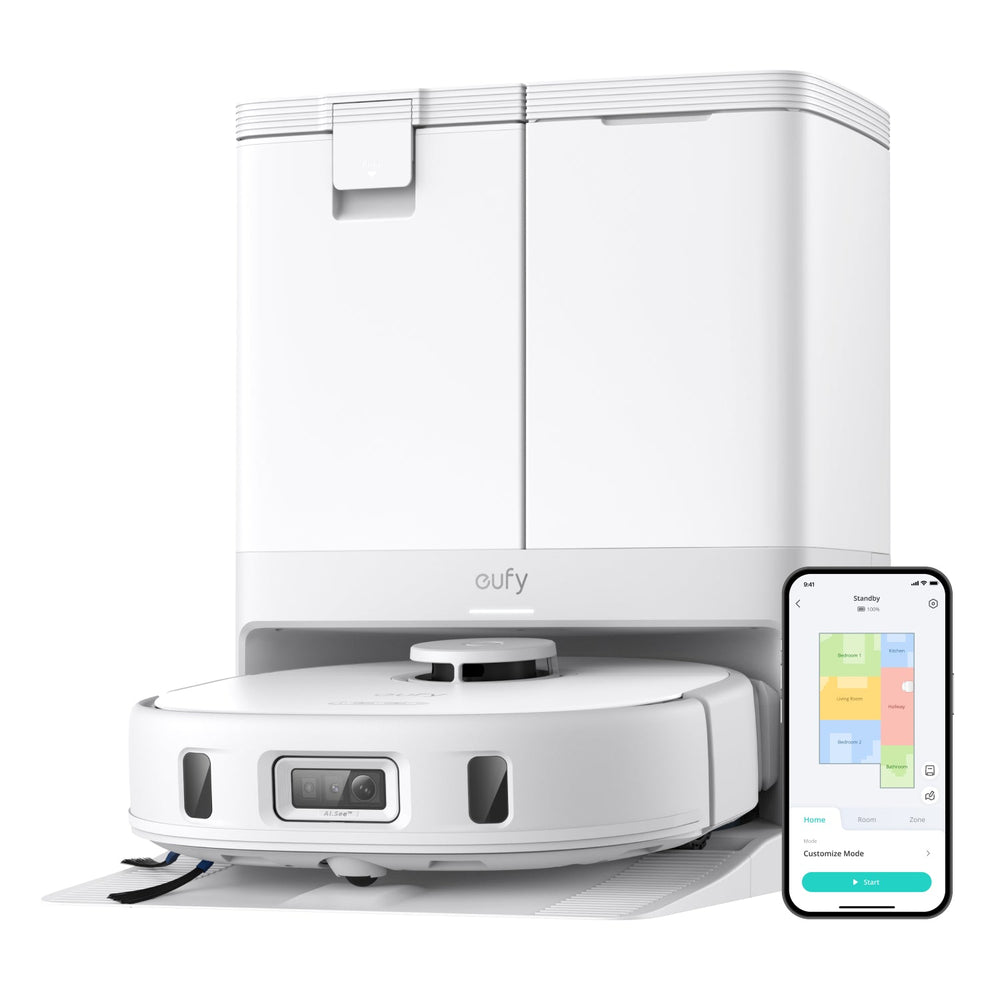 Eufy X10 Pro Omni Robot Vacuum und Mop mit All-in-One Station- Weiß | T2351221