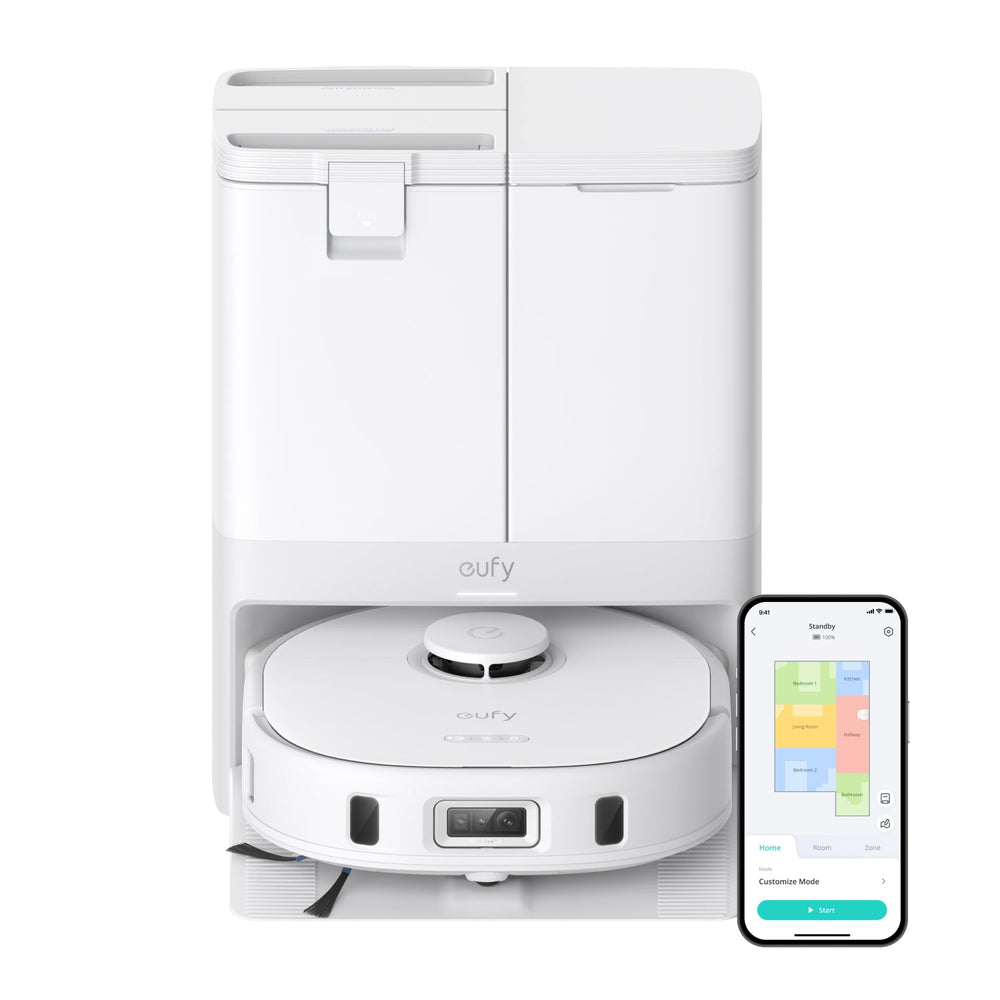 Eufy X10 Pro Omni Robot Vacuum und Mop mit All-in-One Station- Weiß | T2351221