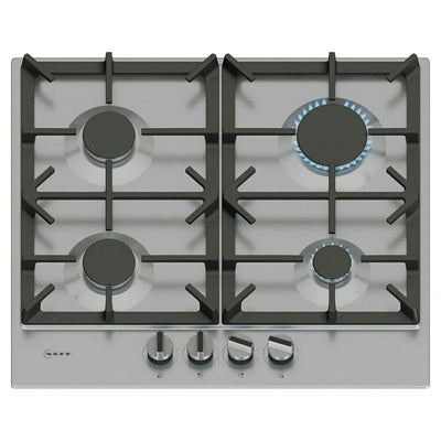 Neff N 70 60CM 4 Burner Gas Kochfeld - Edelstahl | T26CIP8N0