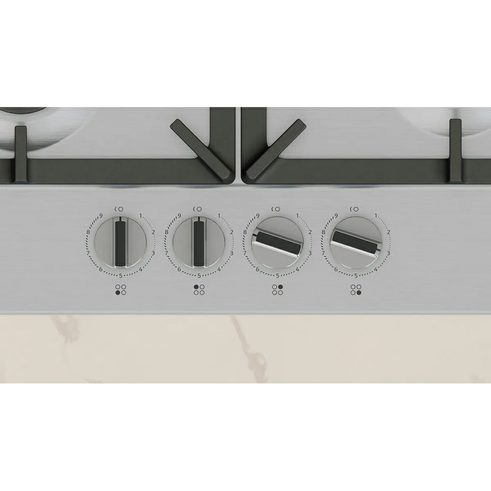 Neff N 70 60CM 4 Burner Gas Kochfeld - Edelstahl | T26CIP8N0