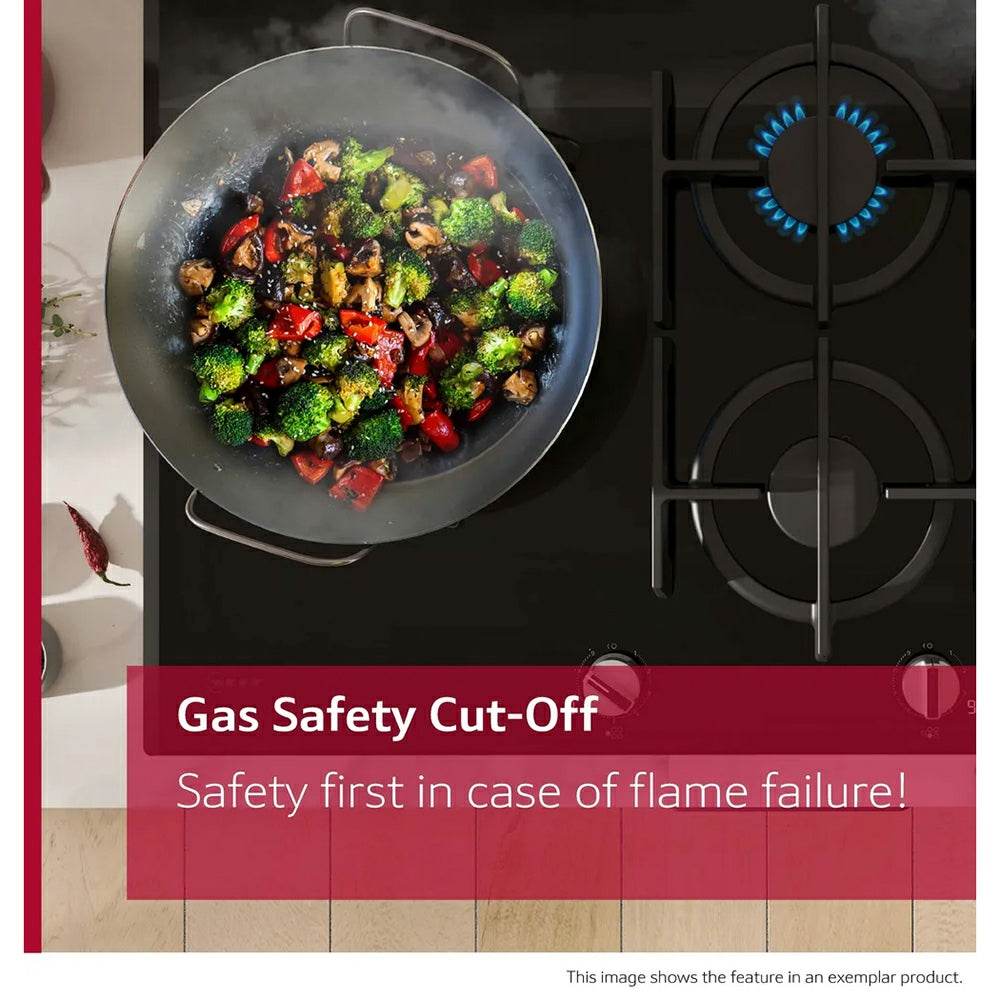 Neff N 70 60CM 4 Burner Gas Kochfeld - Edelstahl | T26CIP8N0