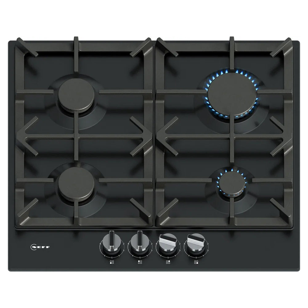 Neff N 70 60CM 4 Burner Gas Hob - Black | T26CIP8S0