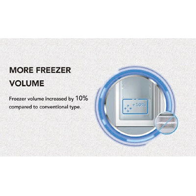 Thor 205L Smart Frost freistehend Kühl-Gefrierkombination - Edelstahl | T65514MSFX-E