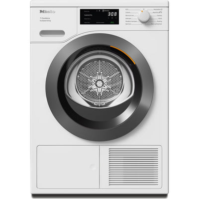 Miele T1 EcoSpeed 8KG freistehend Heat Pump Wäschetrockner - Lotus Weiß | TEC645