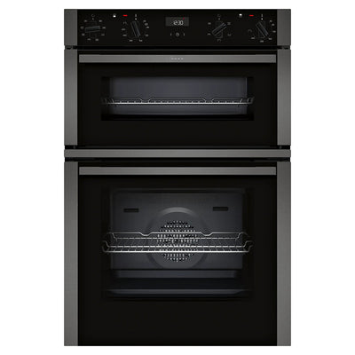 Neff N50 105L Einbau Electric Doppelbackofen - Graphit Grau | U1ACE2AG3B