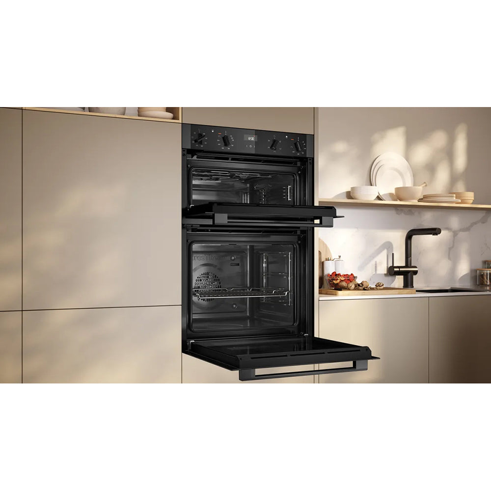Neff N50 105L Einbau Electric Doppelbackofen - Graphit Grau | U1ACE2AG3B