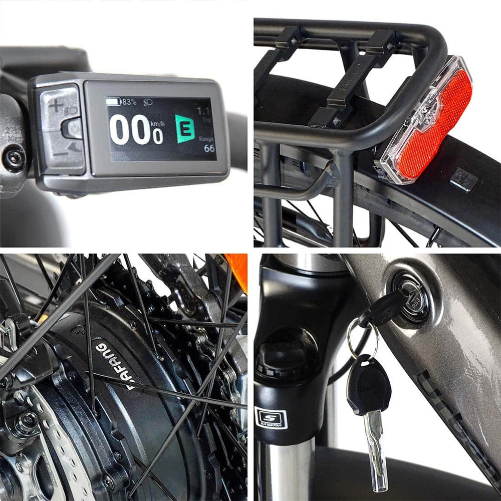 E-MTB UrbanBiker UB300 FE Vollausstattung