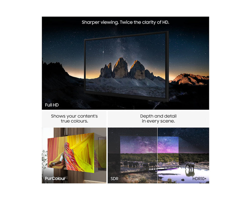 Samsung F6000 40" FHD Smart TV – Schwarz | UE40F6000FKXXU