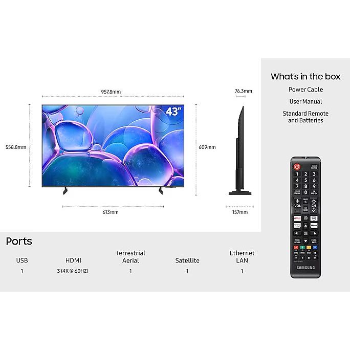 Sony Bravia 3 55" 4K Smart TV - Schwarz | K55S38B.UKA