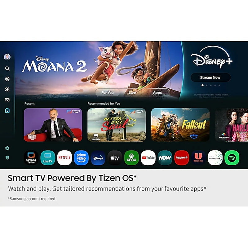 Samsung U7000F 55" 4K Smart TV - Schwarz | UE55U7000FKXXU