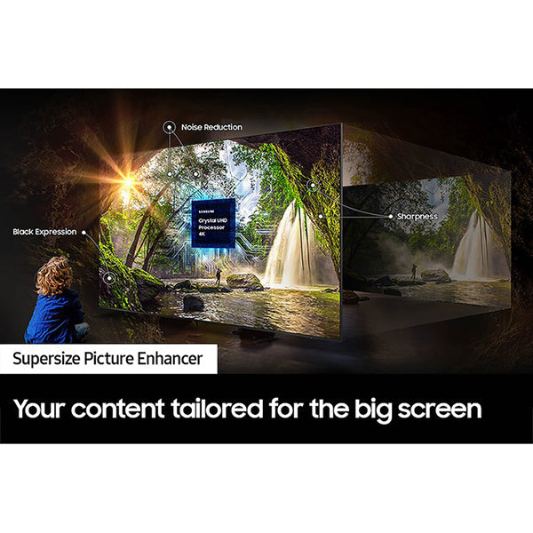Samsung DU9000 98" 4K Smart TV - Graphit Schwarz | UE98DU9000UXXU