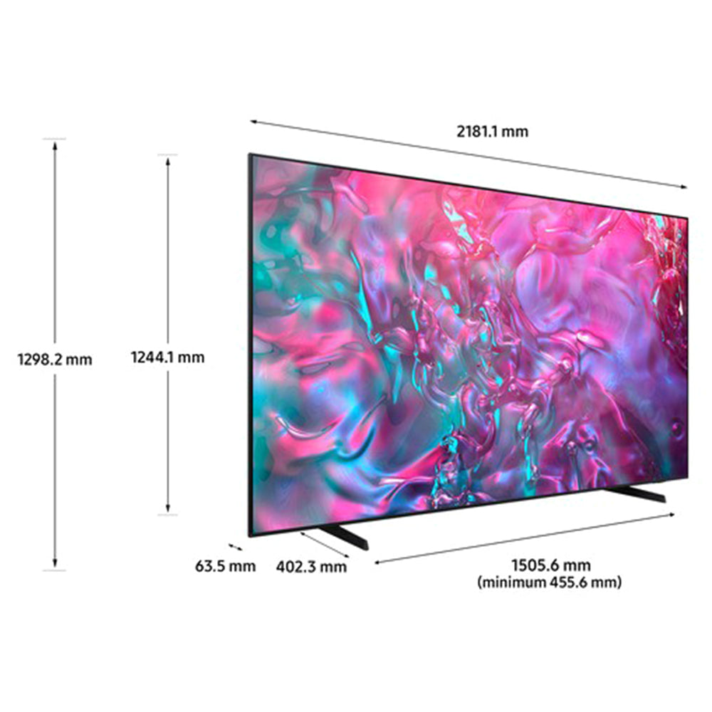 Samsung DU9000 98" 4K Smart TV - Graphit Schwarz | UE98DU9000UXXU