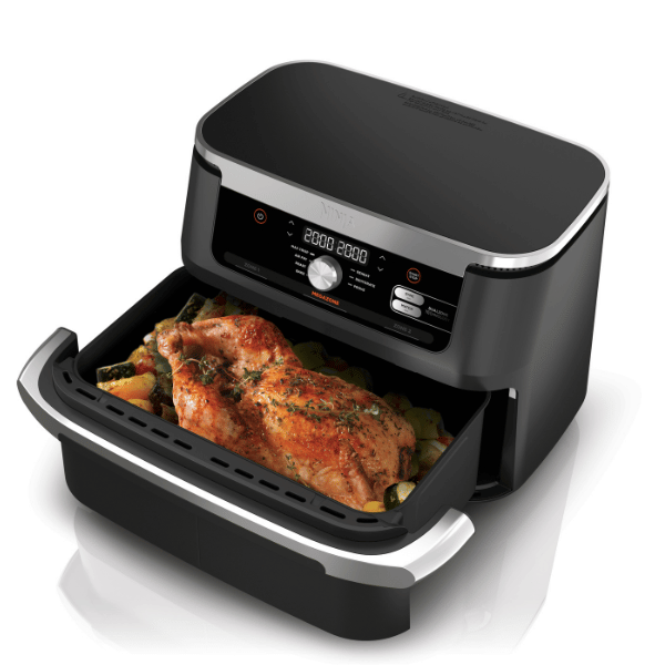 Ninja 10.4L 2470W Foodi FlexDrawer Heißluftfritteuse - Schwarz | AF500UK