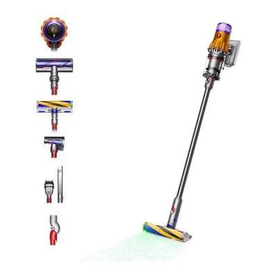 Dyson V12 Absolute Akkustaubsauger - Nickel & Yellow | V12ABSOLUTENE