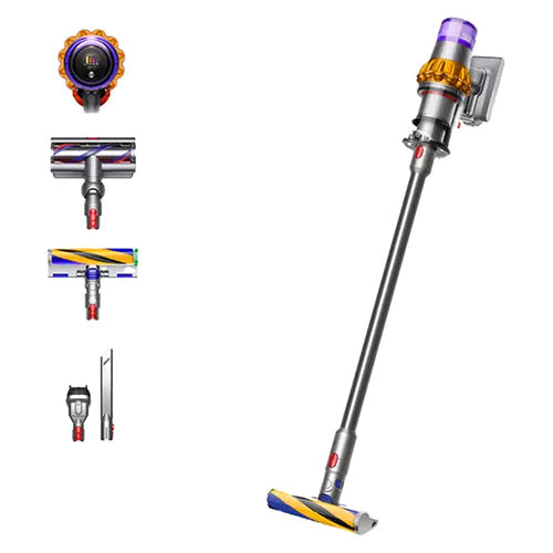 Dyson V15 Detect Absolute Akkustaubsauger - Yellow & Nickel | V15DTABS