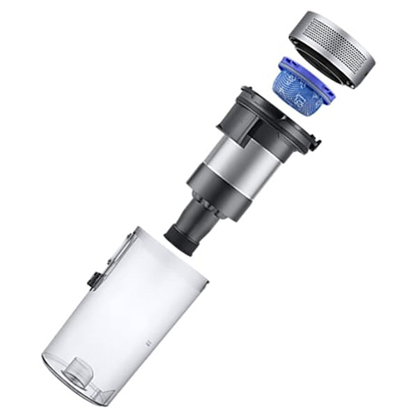 Samsung Jet™ 65 Pet Cordless Stick Staubsauger, Max 150W Suction Power mit Pet Tool - Silber | VS15A60AGR5/EU