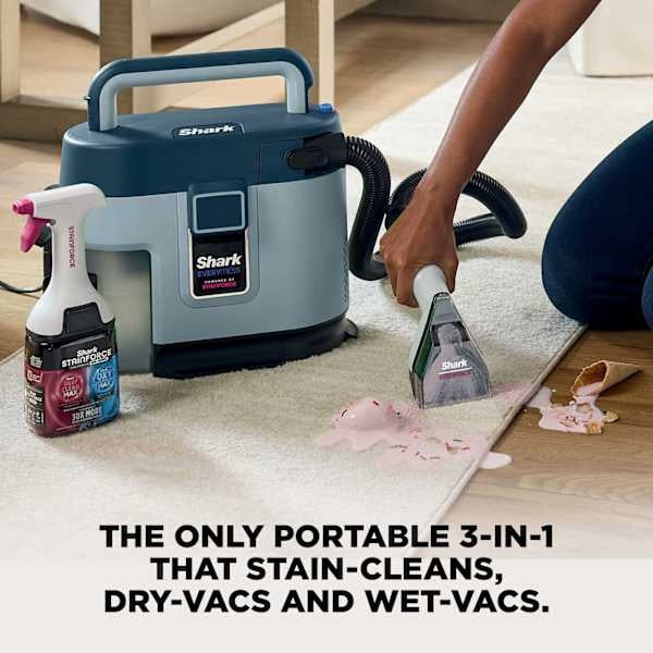 Shark EveryMess 3-in-1 Portable Spot Cleaner - Blau | VX110UK