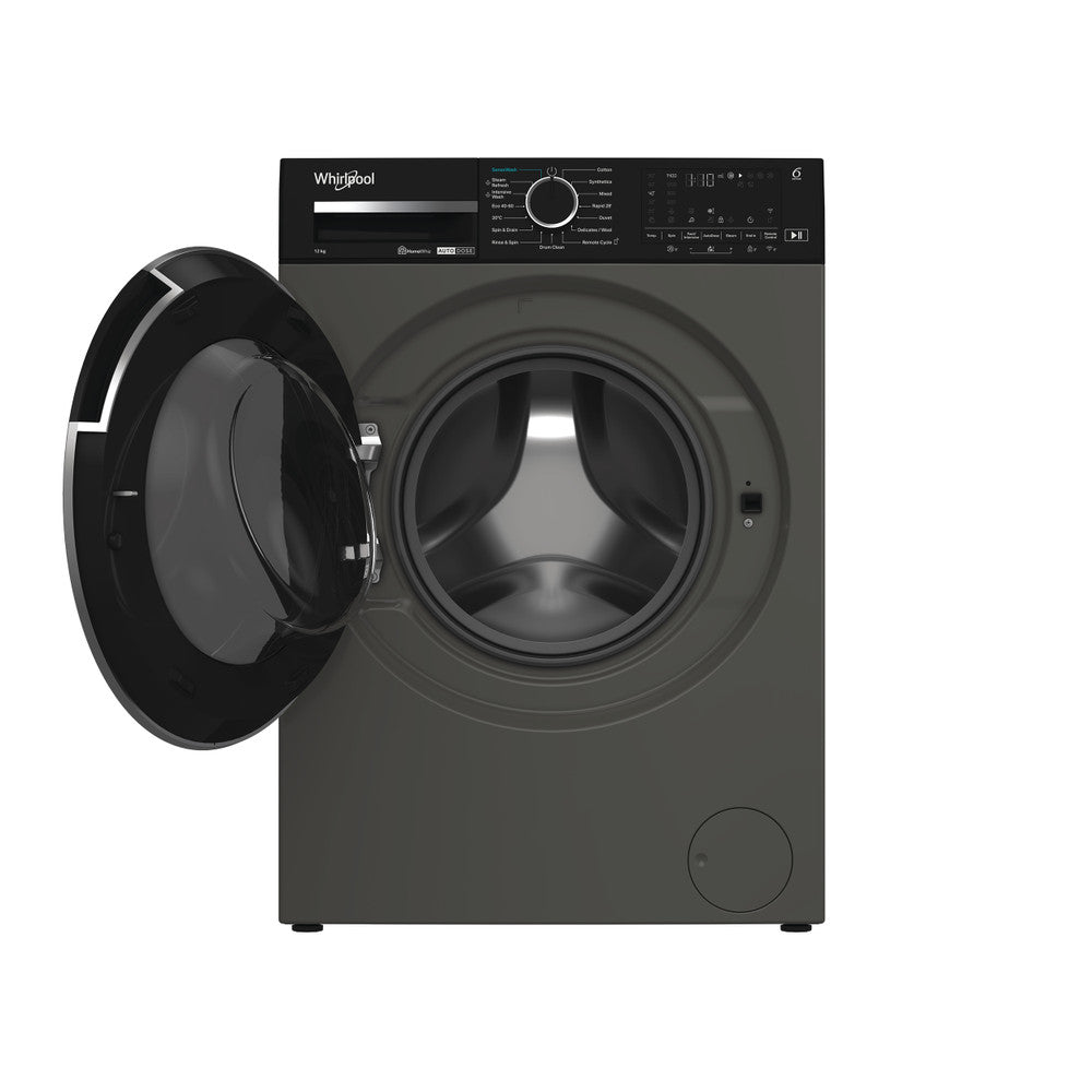 Whirlpool 12KG 1400RPM freistehend Waschmaschine - Manhattan Grau | W0M 27G ADS IRE