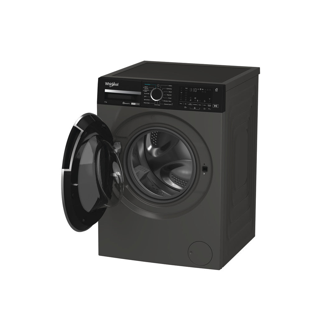 Whirlpool 12KG 1400RPM freistehend Waschmaschine - Manhattan Grau | W0M 27G ADS IRE