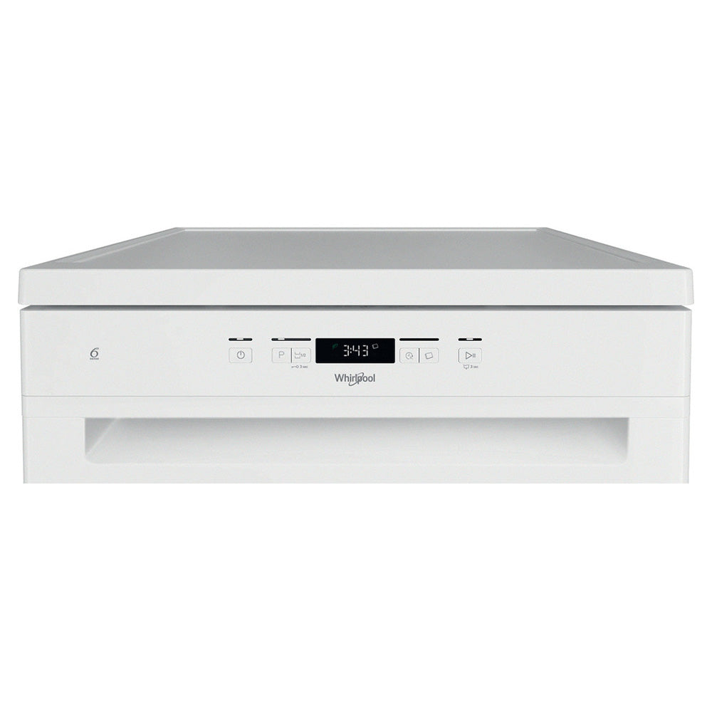 Whirlpool 60CM freistehend Standard Geschirrspüler - Weiß | W2FHD626UK