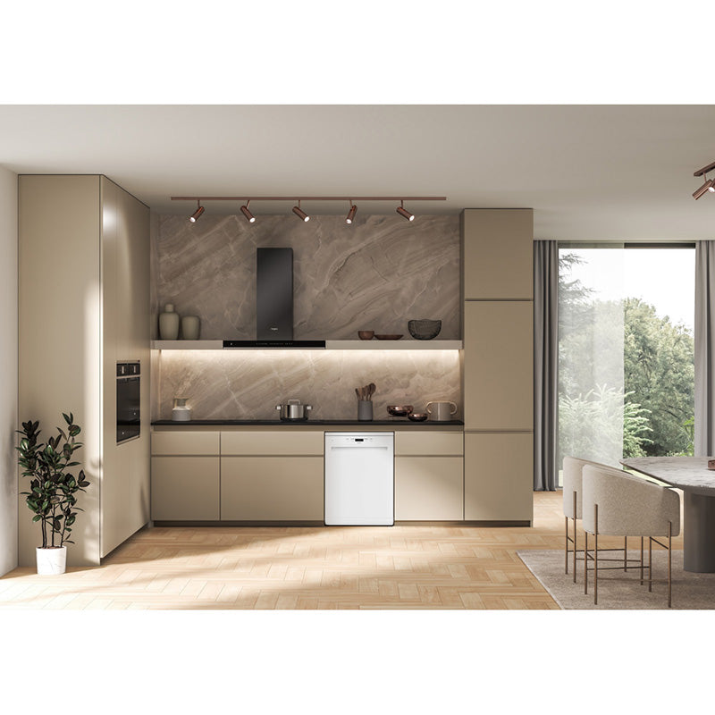 Whirlpool 60CM freistehend Standard Geschirrspüler - Weiß | W2FHD626UK