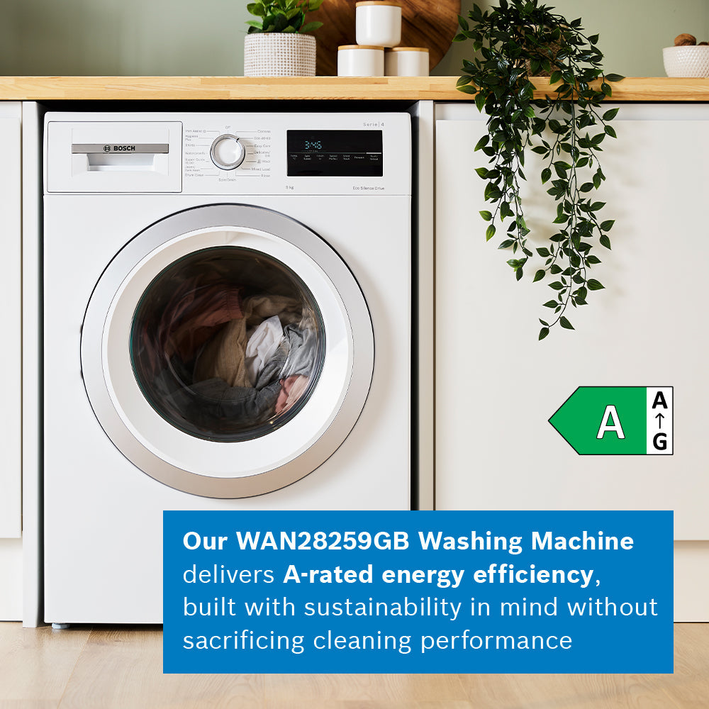 Bosch Series 4 9KG 1400RPM Waschmaschine - Weiß | WAN28259GB