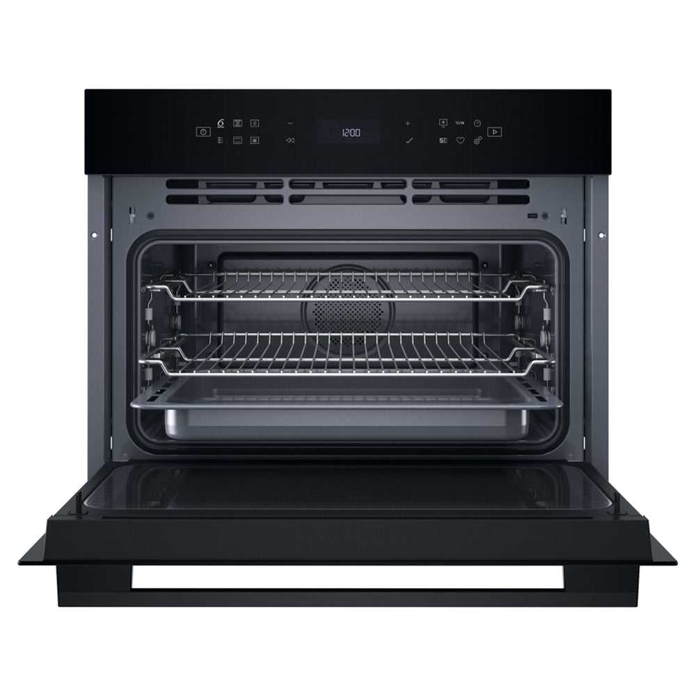 Whirlpool Collection W7 53L Einbau Mikrowelle Backofen mit Grill - Schwarz | WCW7O7HTSBUK