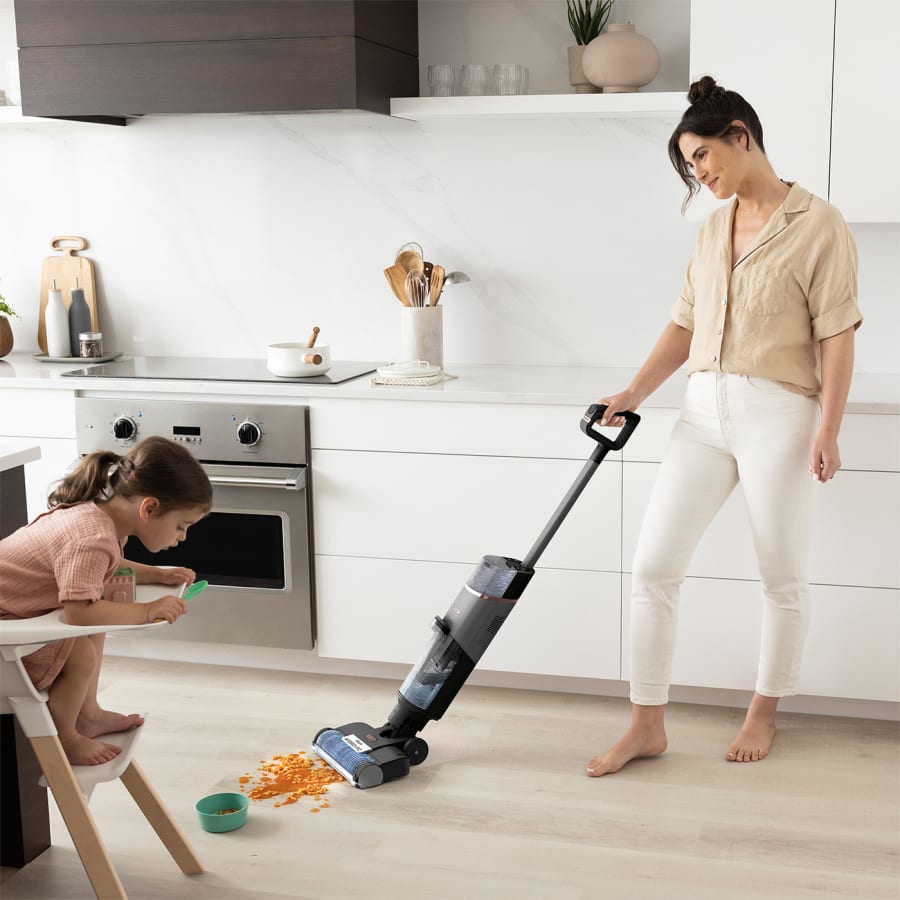 Shark HydroVac 500ml Cordless Hard Floor Staubsauger - Charcoal Grau | WD210UK