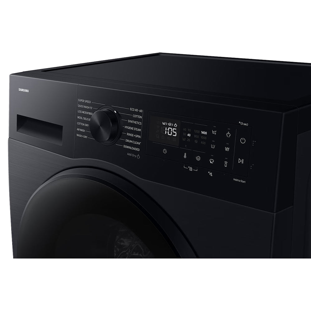 Samsung Series 5 9KG/5KG 1400RPM freistehend Waschtrockner - Schwarz | WD90DG5G34BBEU