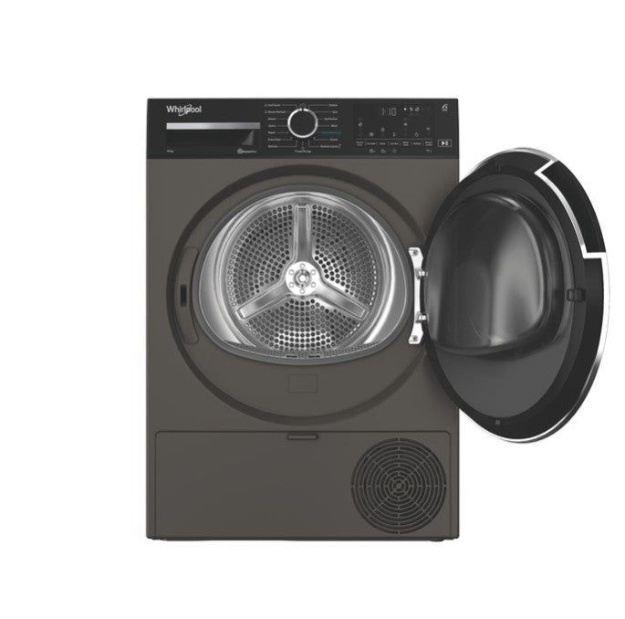 Whirlpool 10KG freistehend Heat Pump Wäschetrockner - Manhattan Grau | WDH10W7MGIRE