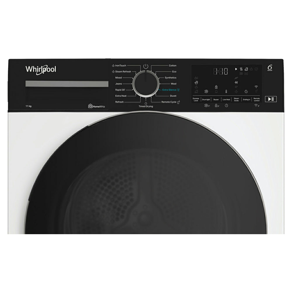 Whirlpool 11KG freistehend Heat Pump Wäschetrockner - Weiß | WDH11W7WIRE