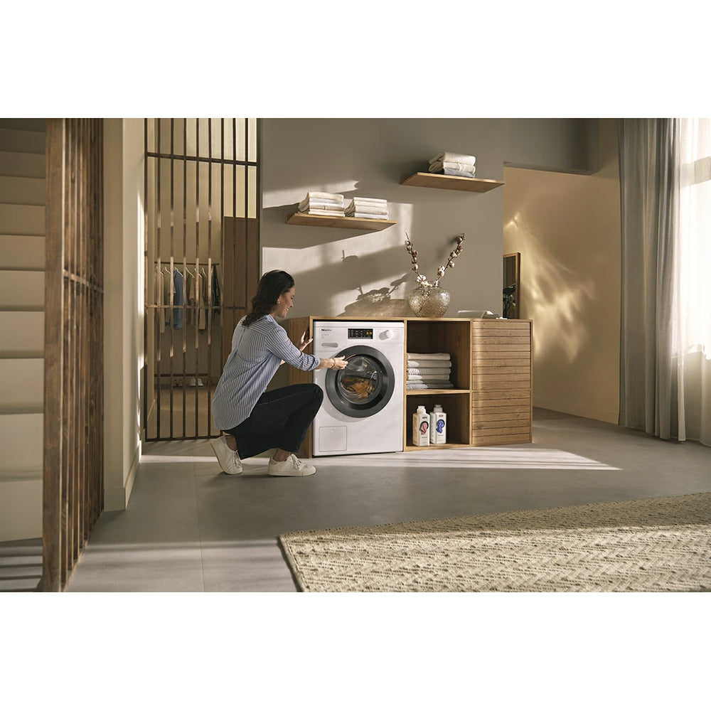 Miele W1 Active 8KG 1400RPM freistehend Waschmaschine - Lotus Weiß | WEA 125