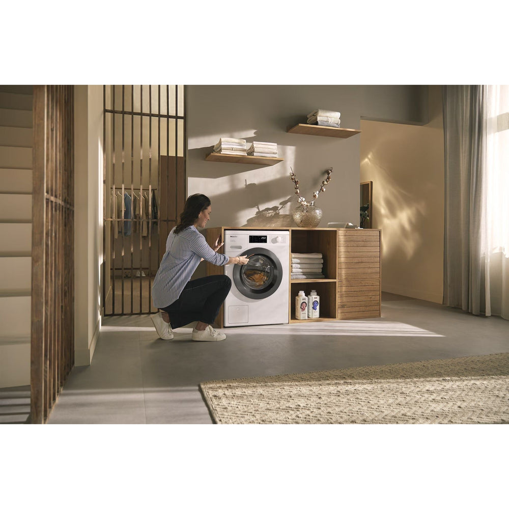 Miele W1 PWash 8KG 1400RPM freistehend Waschmaschine - Lotus Weiß | WEB365WCS