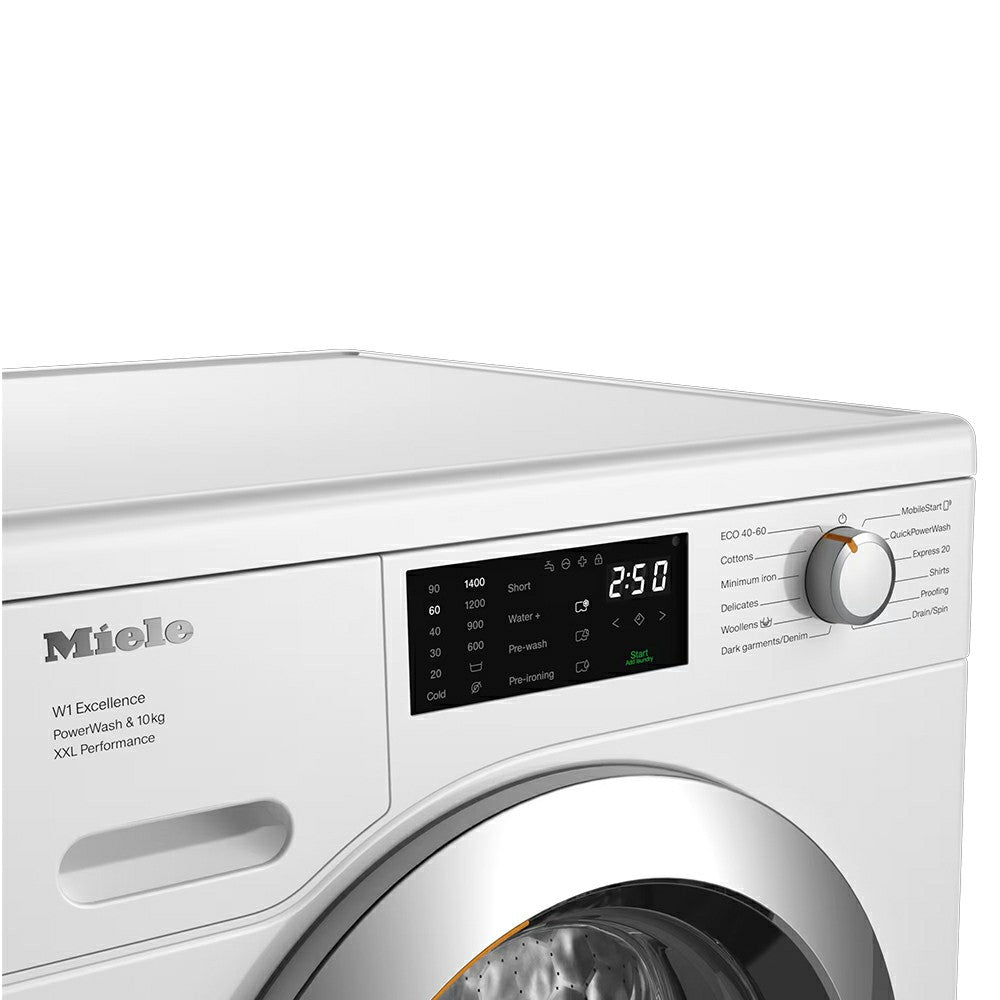 Miele 10KG 1400RPM freistehend Waschmaschine - Lotus Weiß | WEK365
