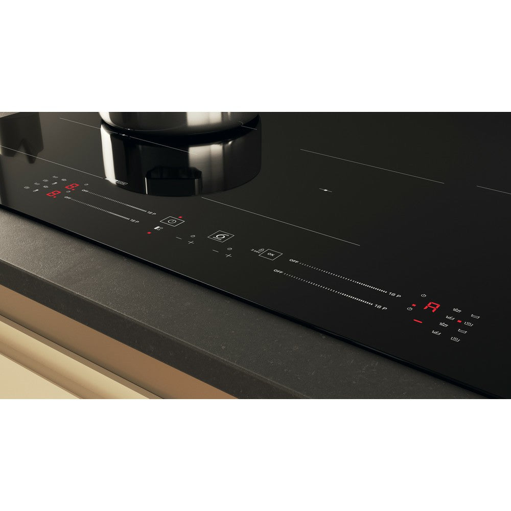 Whirlpool 80CM 4 Zones Induction Kochfeld mit CleanProtect - Schwarz | WF S1577 CPNE