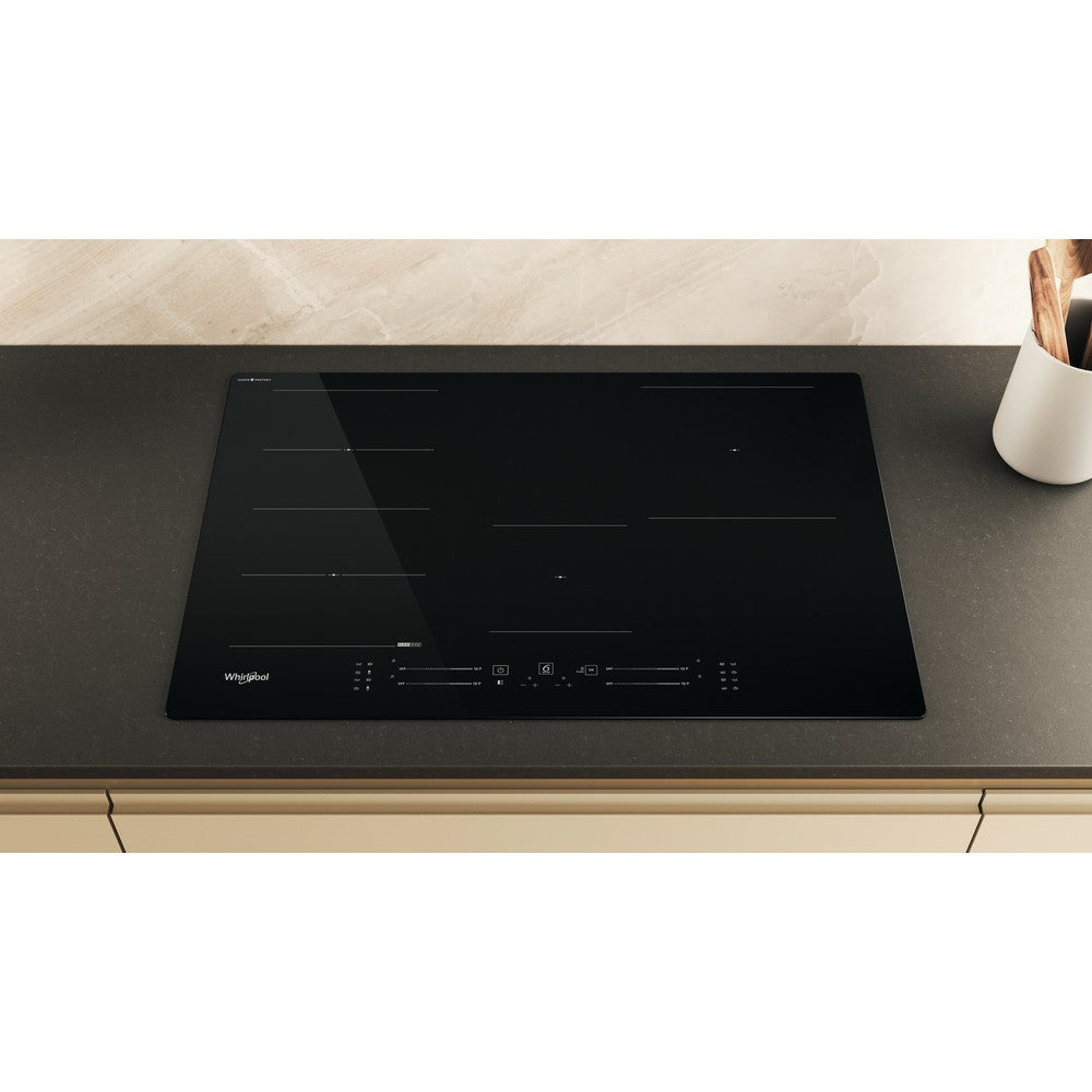 Whirlpool 80CM 4 Zones Induction Kochfeld mit CleanProtect - Schwarz | WF S1577 CPNE