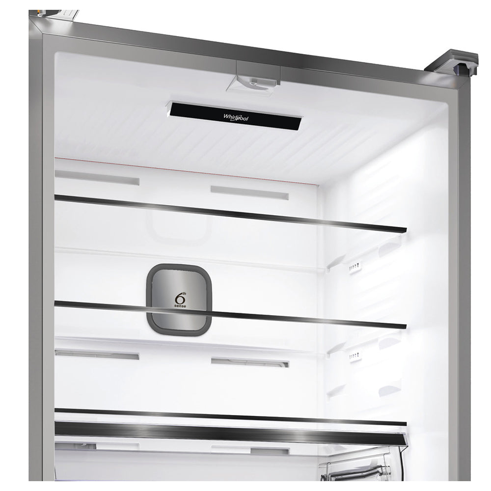 Whirlpool 510L freistehend American Kühl-Gefrierkombination - Schwarz & Inox | WHG26513XK4UK