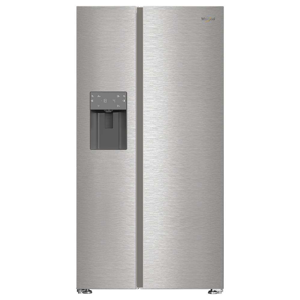 Whirlpool 578L Frost Free American Kühl-Gefrierkombination - Pearl Inox | WHG26573WX4UK