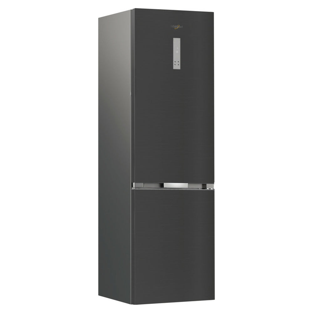 Whirlpool 355L Frost Free freistehend Kühl-Gefrierkombination - Schwarz | WHK26403XBR6UK